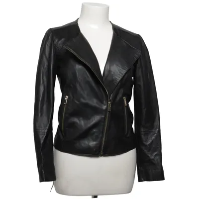 Bikerjacka (Svart) från Mango Skinn, Polyester