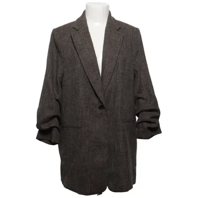 Blazer (Bruin) van H&M Elastaan, Polyester, Viscose