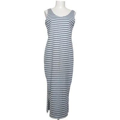 Maxi dress (Blue, Black) from New Man Cotton