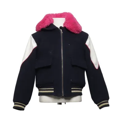 Collegejacka (Blå, Rosa, Beige) från Billieblush Akryl, Polyamid, Polyester, Viskos, Ull