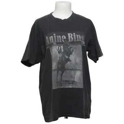 T-shirt (Gray) from Anine Bing Cotton