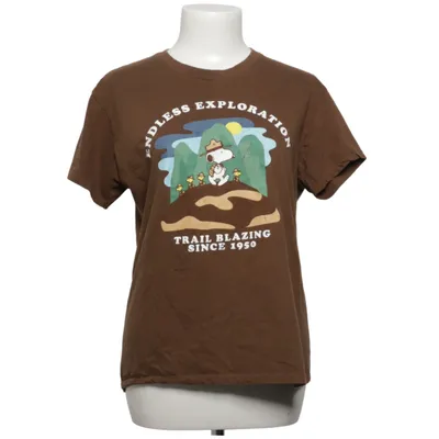 T-shirt (Marron) de Peanuts Coton