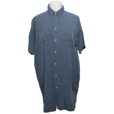 Robe chemise (Bleu) de TwoThirds Tencel