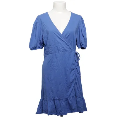 Wrap dress (Blue) from Samsa Collection Cotton