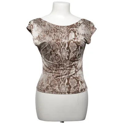 Top (Brown, Beige) from Stradivarius