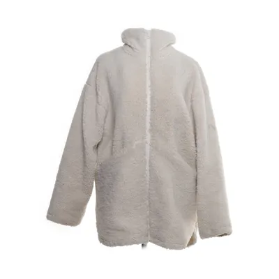 Surchemise (Blanc) de NA-KD Polyester, Fausse fourrure