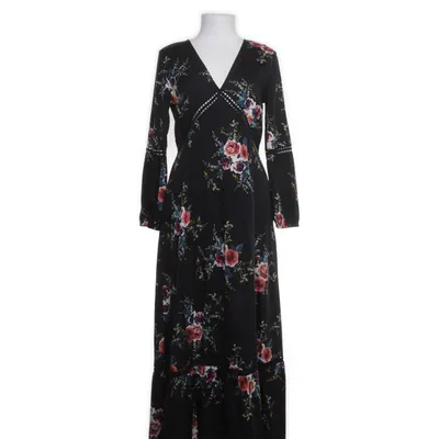 Maxi dress (Black, Multicolored) from Uttam Boutique Polyester