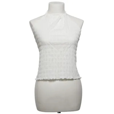 Haltertop (Wit) van Nelly Elastaan, Polyester