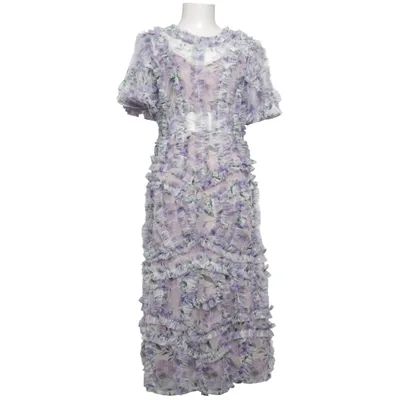 Maxi dress (Purple, White, Multicolored) from Beauut Polyester