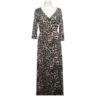 Wrap dress (Black, Brown) from Stockholms Klänningsfabrik Elastane, Polyester