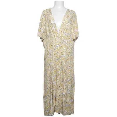 Kjole (Gul, Hvid, Flerfarvet) fra Shein Curve Viscose