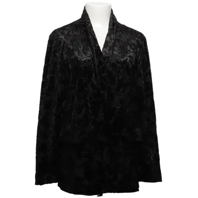 Kavaj (Svart) från Zara Basic Collection Elastan, Polyester, Viskos