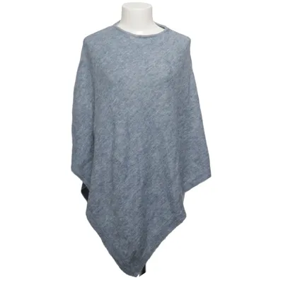 Poncho (Blå) från Fransa Akryl, Alpackaull, Elastan, Polyamid