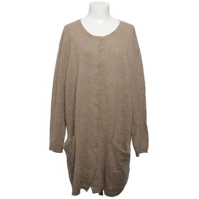 Strickjacke (Beige) von Line of Oslo Acryl, Mohair, Polyamid, Wolle