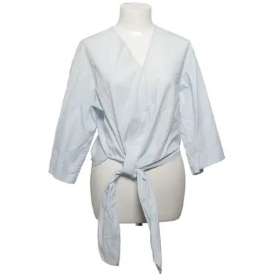 Wrap blouse (Blue) from Dagmar