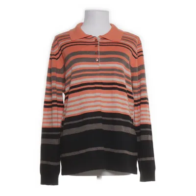 Sweater (Black, Orange) from Adagio Acrylic, Merino Wool