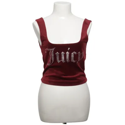 Crop top (Röd) från Juicy Couture Elastan, Polyester