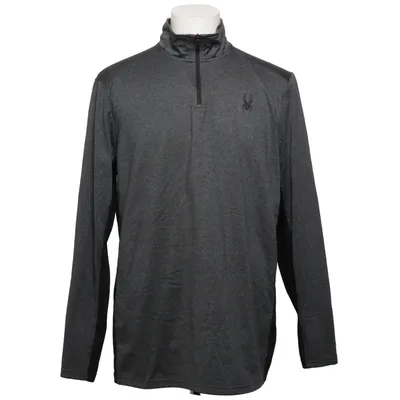 Trainingstop (Grijs, Zwart) van Spyder Elastaan, Polyester