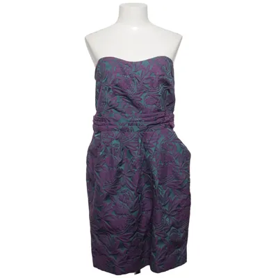 Cocktailkjole (Lilla, Grøn) fra Spotlight by Warehouse Bomuld, Polyester, Silke
