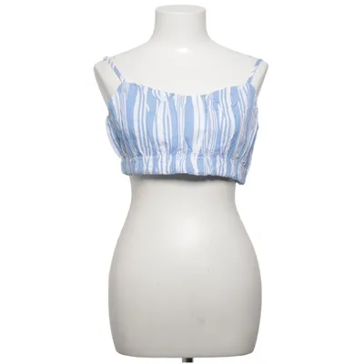 Crop top (Blå, Flerfärgad) från Lemlem x H&M Lyocell, Linne