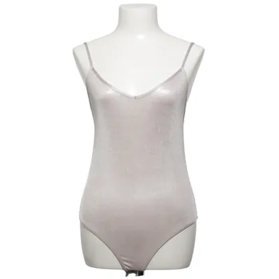 Body (Silverfärgad) från Mango Casual Elastan, Polyester
