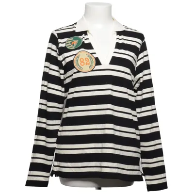 Maillot de rugby (Noir, Blanc) de Costamani Coton, Élasthane