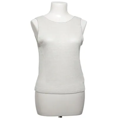 Tanktop (Wit) van Massimo Dutti Elastaan, Linnen, Polyester