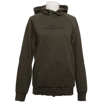 Hættetrøje (Grøn) fra Peak Performance Bomuld, Polyester