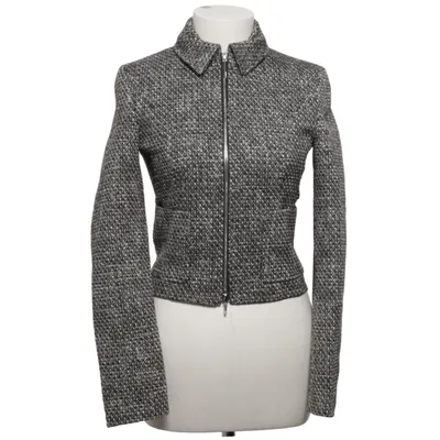 Blazer (Black, White) from Hugo Boss Acrylic, Cotton, Polyamide, Polyester, Viscose