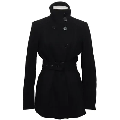 Jas (Zwart) van ESPRIT Collection Polyester, Viscose, Wol