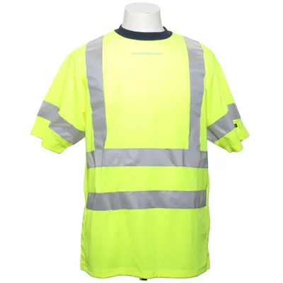 T-shirt (Yellow, Silver) from Top Swede Cotton, Polyester