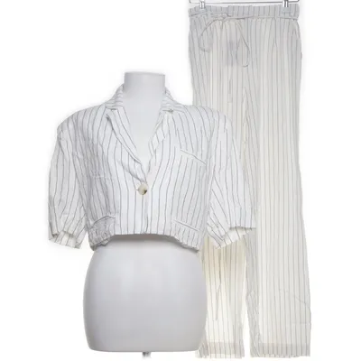 Set (Wit) van Bershka Katoen, Linnen