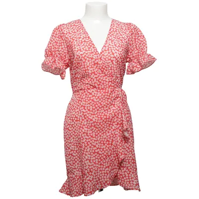 Omlottklänning (Röd, Vit) från Chiquelle Polyester