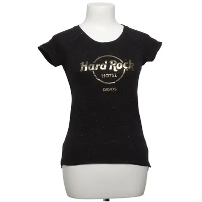 T-shirt (Sort) fra Hard Rock Bomuld, Metallfiber