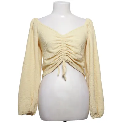 Crop top (Geel) van Bik Bok Elastaan, Polyester