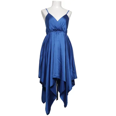 Jurk (Blauw) van New Collection Elastaan, Polyester
