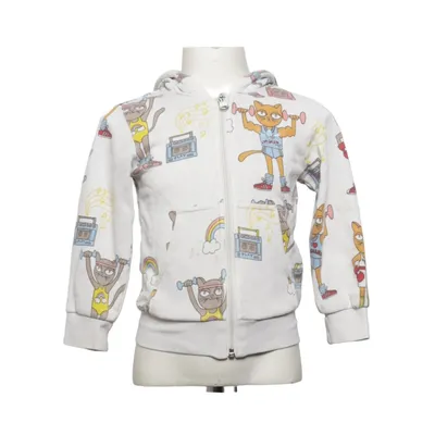 Hoodie (White, Multicolored) from Adidas Mini Rodini Organic cotton, Recycled polyester