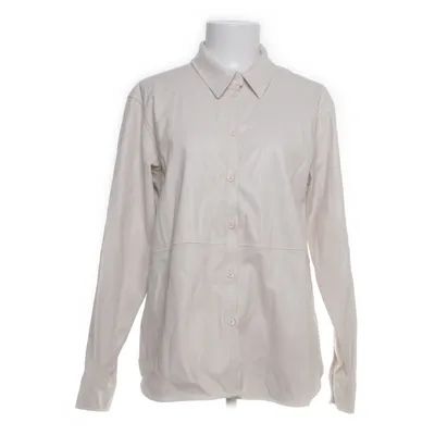 Överskjorta (Beige) från Visual Clothing Project Polyuretan, Polyester