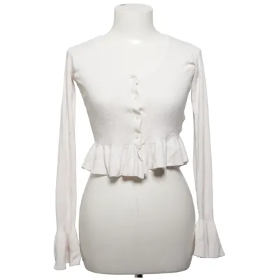 Cardigan (White) from Nelly Polyester, Viscose