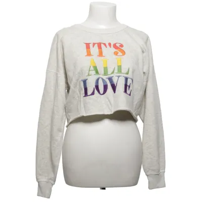 Sweatshirt (Grå, Flerfarvet) fra Abercrombie & Fitch Bomuld, Polyester