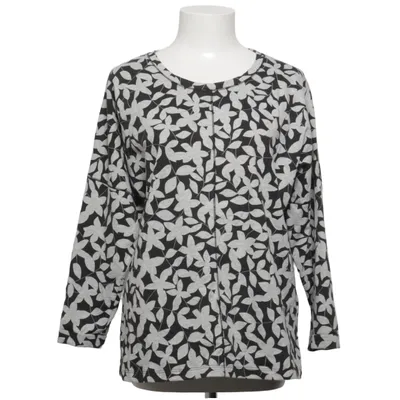 Langærmet t-shirt (Sort, Grå) fra Linvosges Genanvendt bomuld, Genanvendt polyester