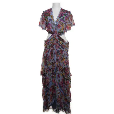 Långklänning (Blå, Flerfärgad) från Boohoo Polyester