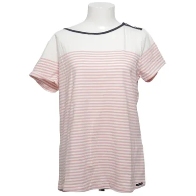 T-shirt (Rose, Blanc) de Key West Coton, Élasthane