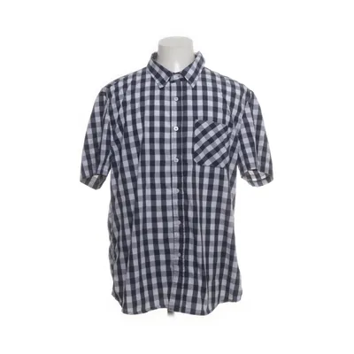 Kortärmad skjorta (Blå, Vit) från Jean Pascale Bomull, Polyester