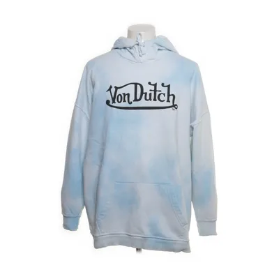 Huvtröja (Vit, Blå) från Von Dutch Bomull, Polyester, Elastan