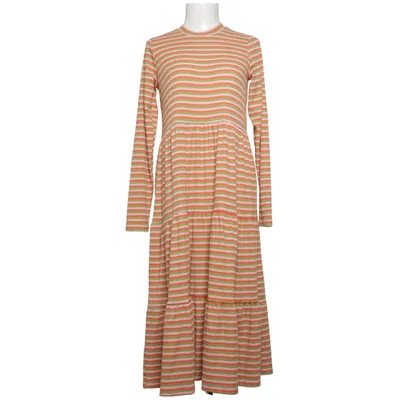 Robe longue (Rose, Vert, Orange) de HUNKØN Élasthane, Polyester, Viscose