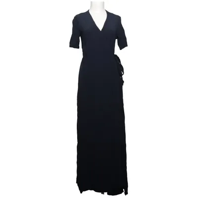 Wrap dress (Blue) from Samsøe & Samsøe Viscose
