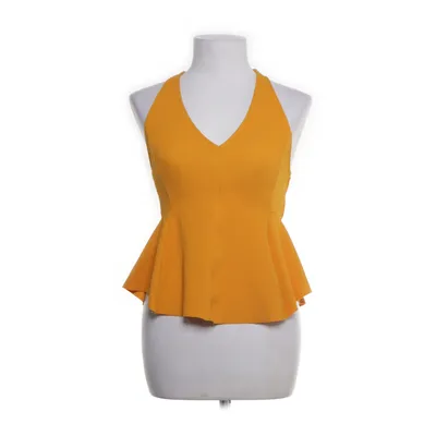 Peplumtopp (Gul) från Zara Collection Elastan, Polyester