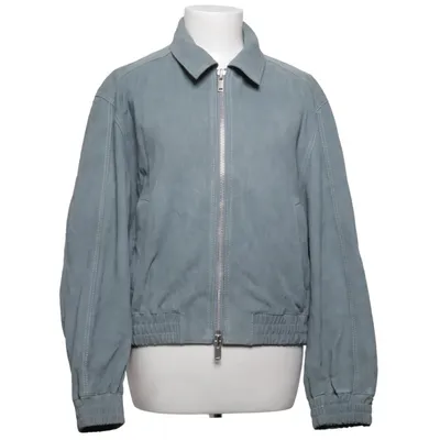 Läderjacka (Sasaffy bomber 15669) från Samsøe & Samsøe Skinn, Viskos