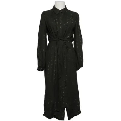 Shirt dress (Green) from WE Fashion Metallic fiber, Viscose